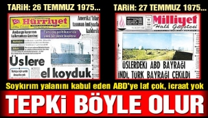 'ABD'nin soykırım yalanına üsler kapatılarak cevap verilsin'