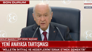 Devlet Bahçeli: 100 maddelik anayasa önerimizin hazırlığı tamamlandı