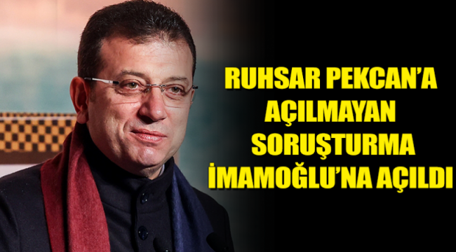 Ekrem İmamoğluna yeni soruşturma!