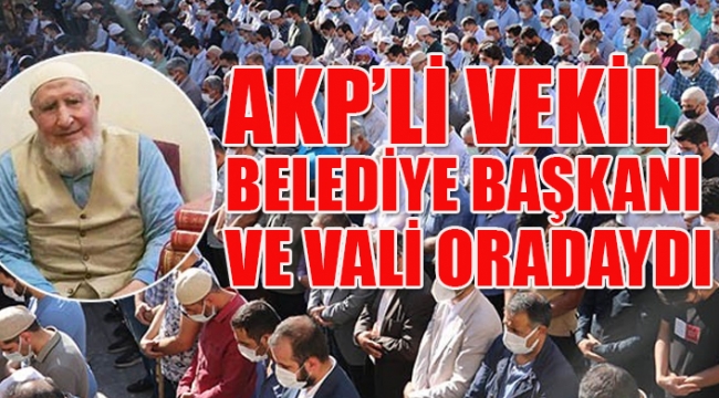 Koronavirüsten ölen tarikat liderinin cenazesinde tedbirler hiçe sayıldı