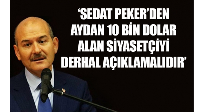 Süleyman Soylu açığa çıkan kirli ilişkilerini kamuoyunu trolleyerek kapatmaya çalışıyor