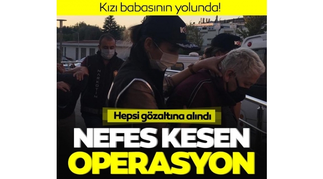 UYUŞTURUCU BARONU 6 KİŞİ GÖZALTINDA..