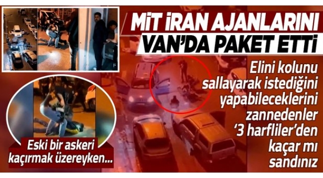 MİT ve Emniyetten ortak operasyon: 2si İran ajanı 8 kişi yakalandı