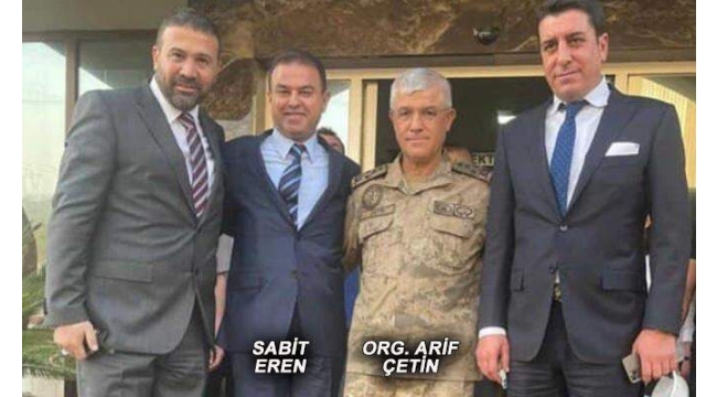 SABİT EREN ,JANDARMA GENEL KOMUTANI ARİF ÇETİN İN RESMİNİ PAYLAŞARAK NEYİ AMAÇLIYOR?