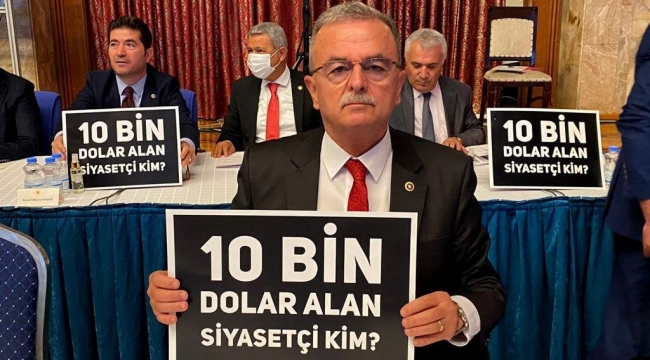 MECLİS KOMİSYONUNDA 10 BİN DOLAR ALAN SİYASETÇİ POLEMİĞİ