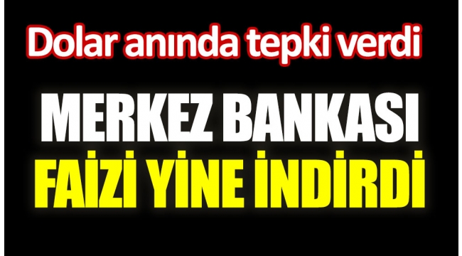 Merkez Bankası faiz kararını açıkladı