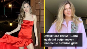 Berfu Yenenler, kıyafetini beğenmeyen fenomen Pelin Kaya ile birbirine girdi