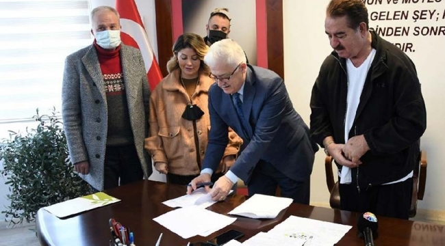 Burhaniye Belediyesinden İbrahim Tatlısese şok!