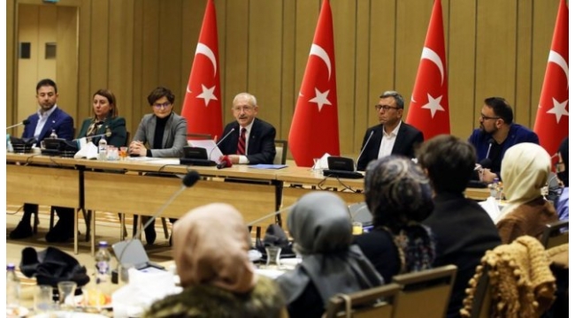 CHP LİDERİ BEŞİKTAŞTA HELALLEŞME BULUŞMASINDA ÖNEMLİ AÇIKLAMALARDA BULUNDU.