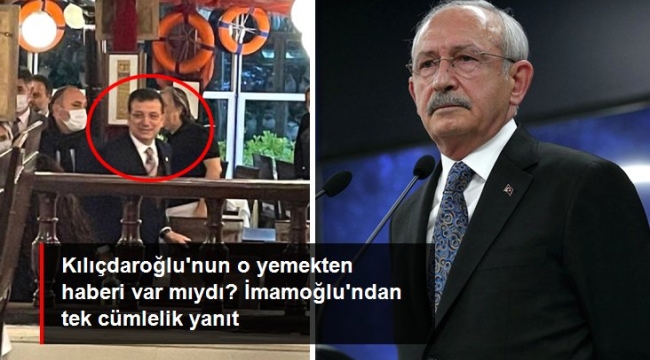 İmamoğluna açıkça soruldu: İngiliz elçiyle yemek yediğinden Kılıçdaroğlunun haberi var mıydı?