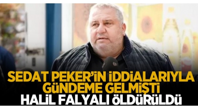 Öldürülen Organize suç örgütü lideri Halil Falyalının arşivinden kimler çıktı?