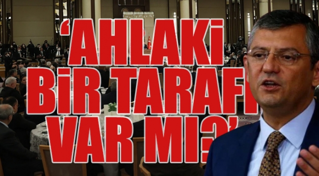 Saraydaki yemekli toplantı büyük tepki çekti: Parası nereden karşılandı?