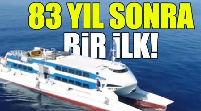 CHPli belediye, KKTCye deniz otobüsü seferleri başlatıyor