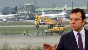 Ekrem İmamoğlu sosyal medyadan Atatürk Havalimanı tepkisi: Metro yatırımını, Marmaray'ı boşa çıkardınız