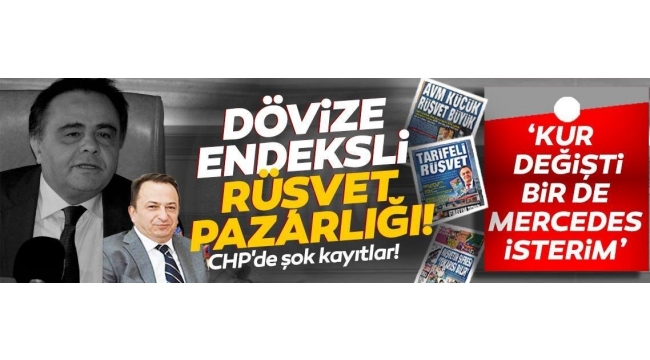 BİLECİK BELEDİYESİ'NDEKİ DÖVİZ ENDEKSLİ RÜŞVET PAZARLIĞI ORTAYA ÇIKTI