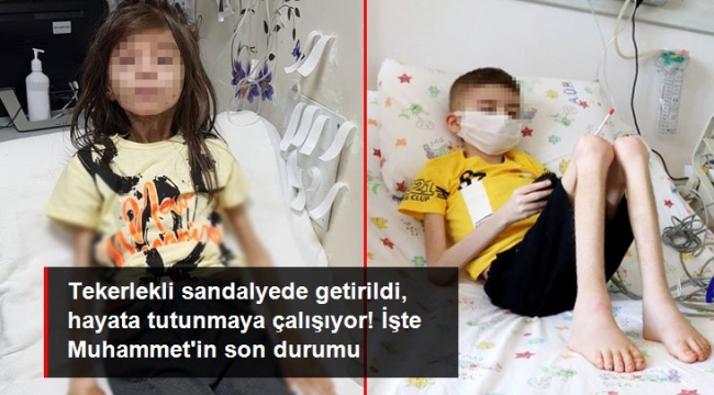 Rektör Prof. Dr. Özkan: Muhammetin kan değerlerini biraz toparladık, 300 gram aldı