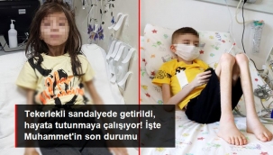 Rektör Prof. Dr. Özkan: Muhammetin kan değerlerini biraz toparladık, 300 gram aldı