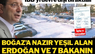 Erdoğan imzaladı, Boğaz'daki yeşil alan imara açıldı