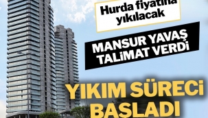 TOGO kuleleri hurda karşılığı yıkılıyor
