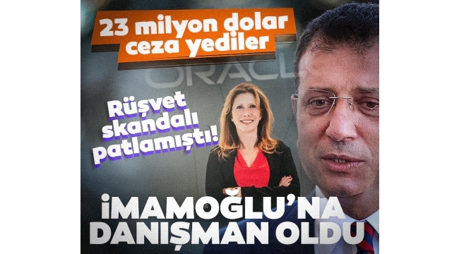 İBBde skandal! Rüşvet verdikleri iddiasıyla 23 milyon dolar ceza yiyen şirketin başındaki isim Filiz Doğan İmamoğluna danışman oldu