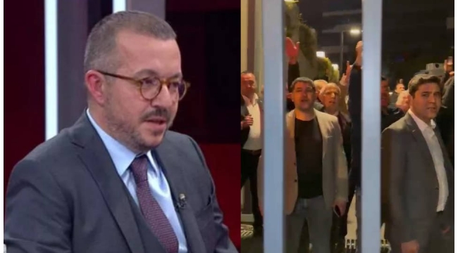 A Haber'de Akşener'e canlı yayında skandal sözler! İYİ Parti'den Turkuaz Medya önünde protesto