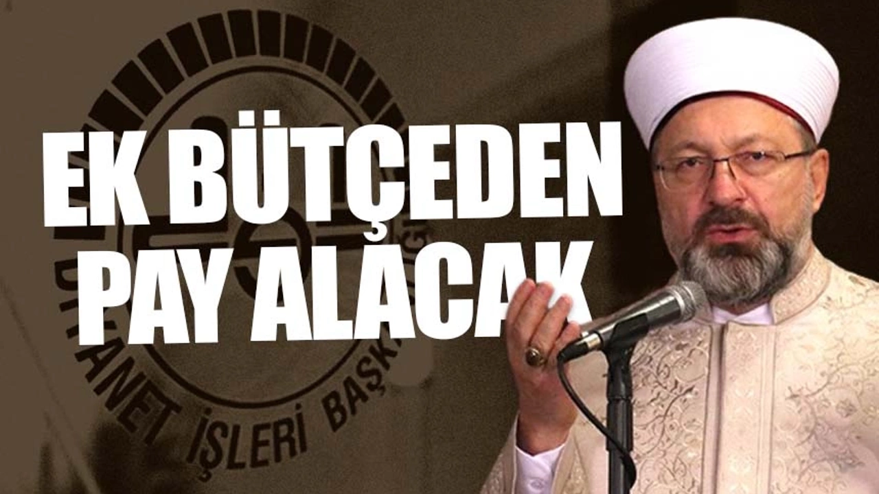 Halkın vergisi Erdoğan imzasıyla Diyanet'e 'yolluk' oldu