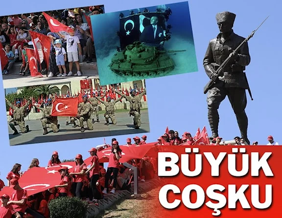 Büyük Zafer'in 101. yılında yurtta büyük coşku