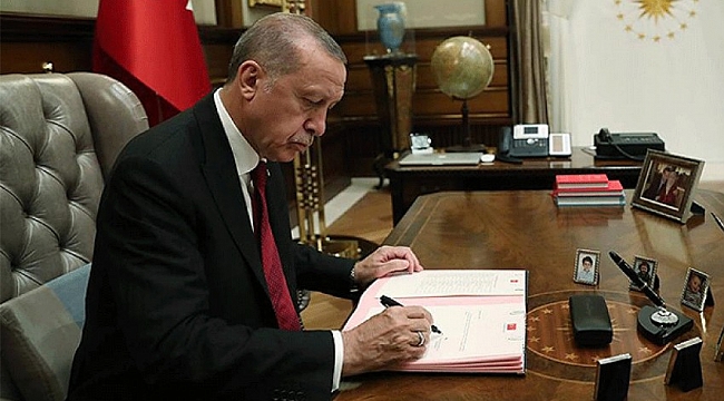 Cumhurbaşkanı Erdoğan'dan gece yarısı atama kararları