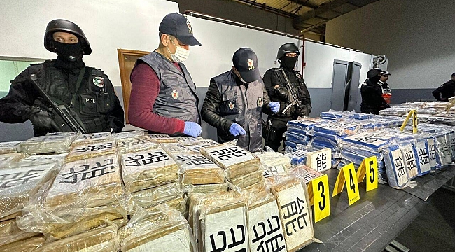 Fas'ta durdurulan Türkiye varışlı gemide 1,48 ton kokain ele geçirildi