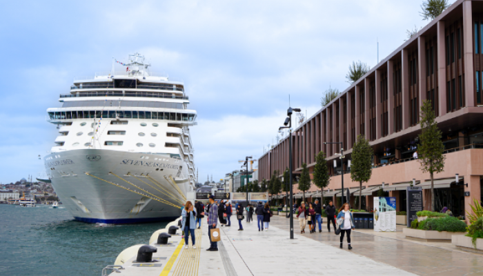 Galataport'ta silahlı saldırı 