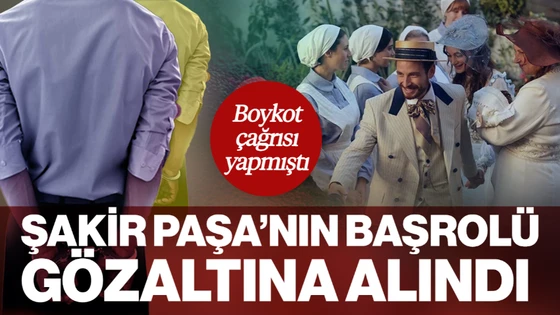 Şakir Paşa Dizisinin Başrol Oyuncusu Cem Yiğit Üzümoğlu Gözaltına Alındı 