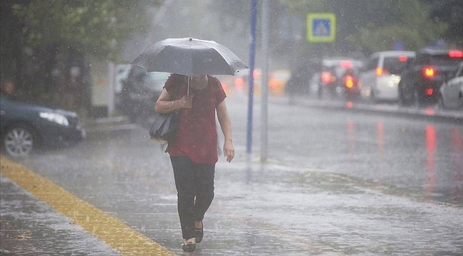 Meteoroloji'den 6 il için gök gürültülü sağanak uyarısı 