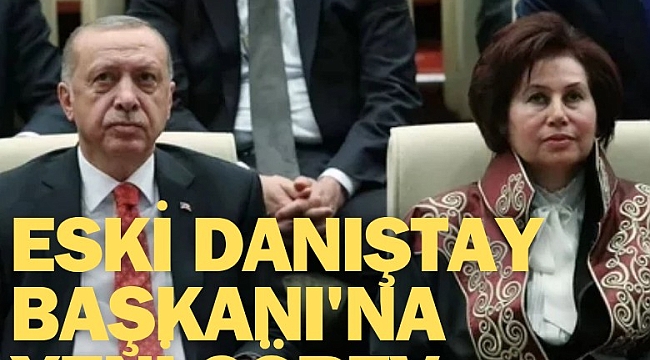 Başkan Erdoğan'dan ,Eski Danıştay Başkanı'na yeni görev
