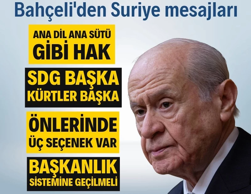 Bahçeli: Ana dil ana sütü gibi haktır