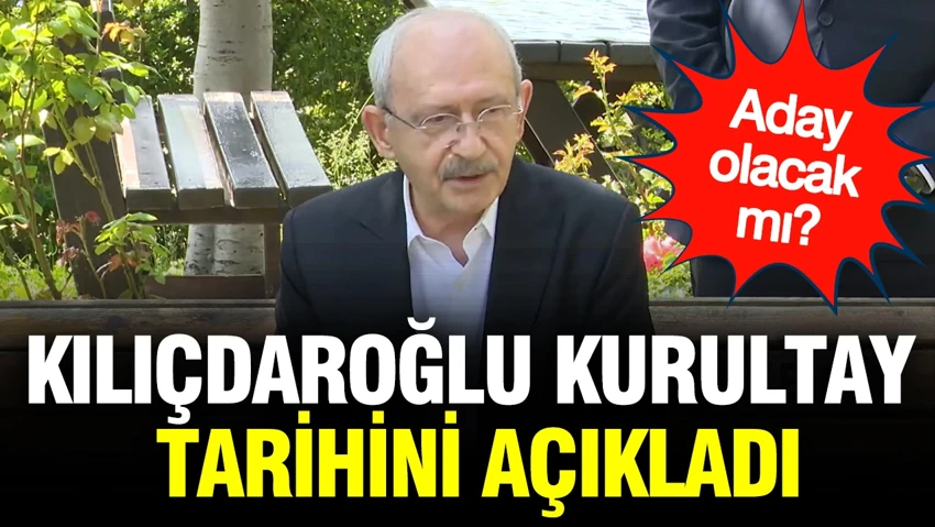CHP LİDERİ KILIÇDAROĞLU"TEDBİR KALKINCA KURULTAYA GİDECEĞİZ"