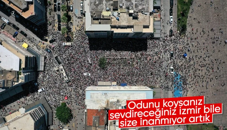 Özgür Özel'in İzmir mitingi hüsrana döndü: Beklenen ilgiyi görmedi